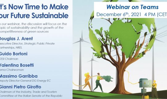 It’s Now Time to Make our Future Sustainable