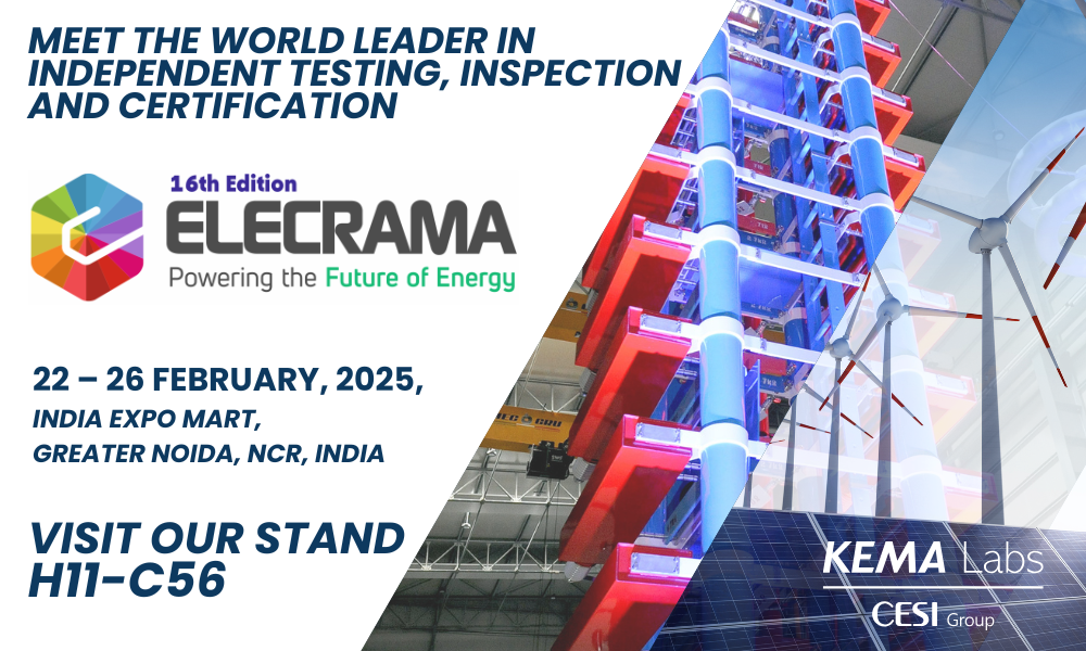 Meet us at ELECRAMA 2025