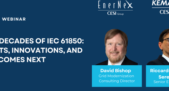 CESI Webinar Marks 30 Years of IEC 61850