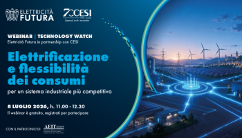 Elettrificazione e flessibilità: nuovo webinar di CESI ed EF